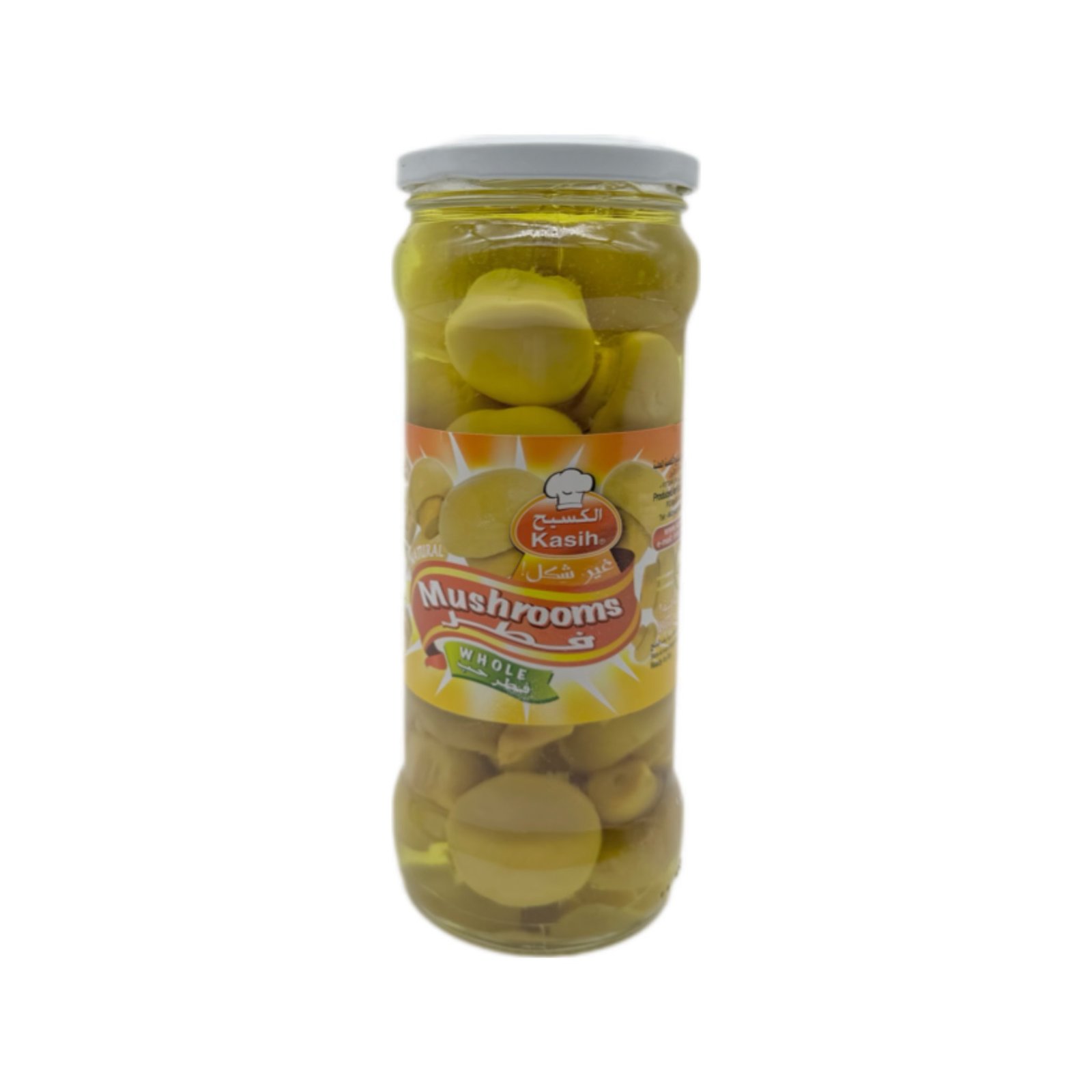 الكسيح  فطر كامل  زجاجي  530غ